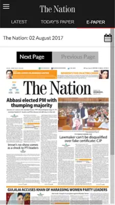 The Nation Pakistan android App screenshot 6